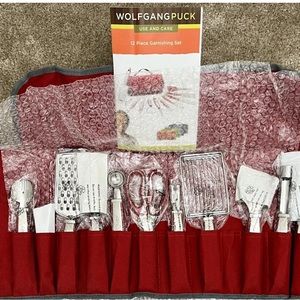 Wolfgang Puck 12 Piece Prep And Garnish Utensils Kitchen Set With Carry Bag